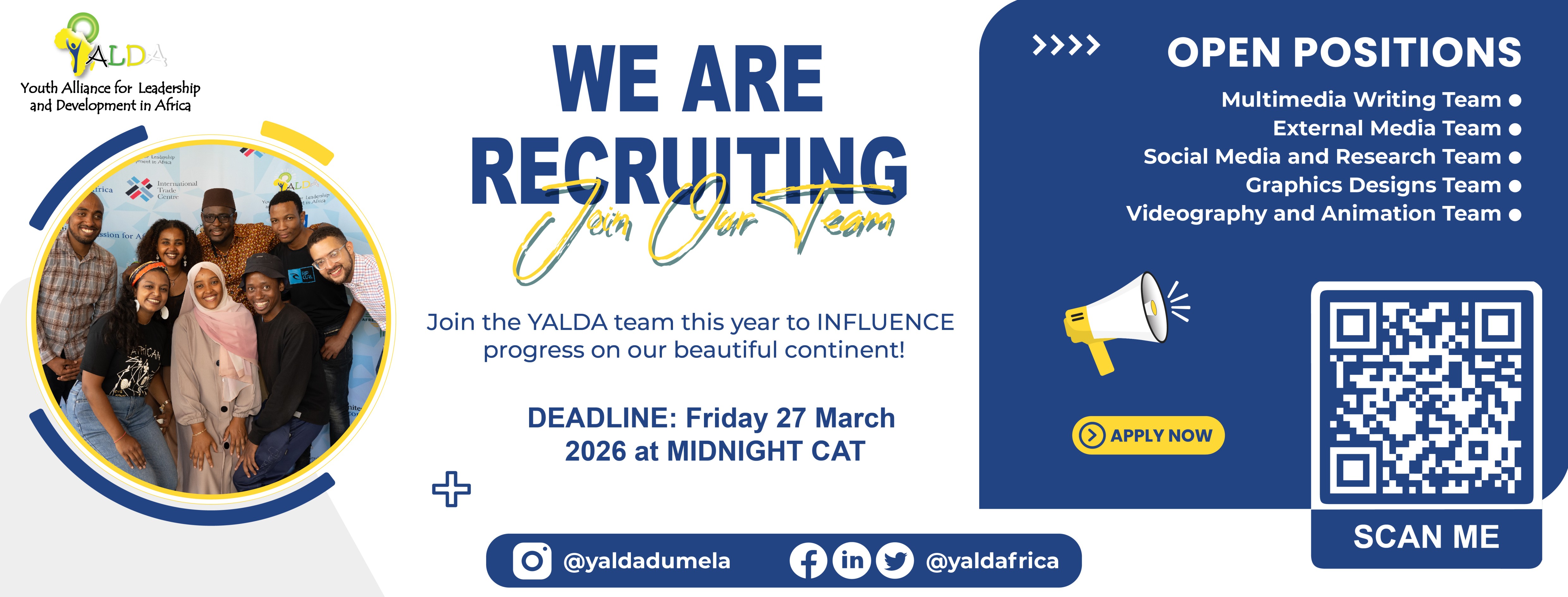 YALDA Recruitment